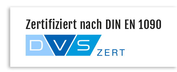 Zertifiziert nach DIN EN 1090